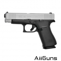 Glock 48 Silver 9x19mm Glock - 1