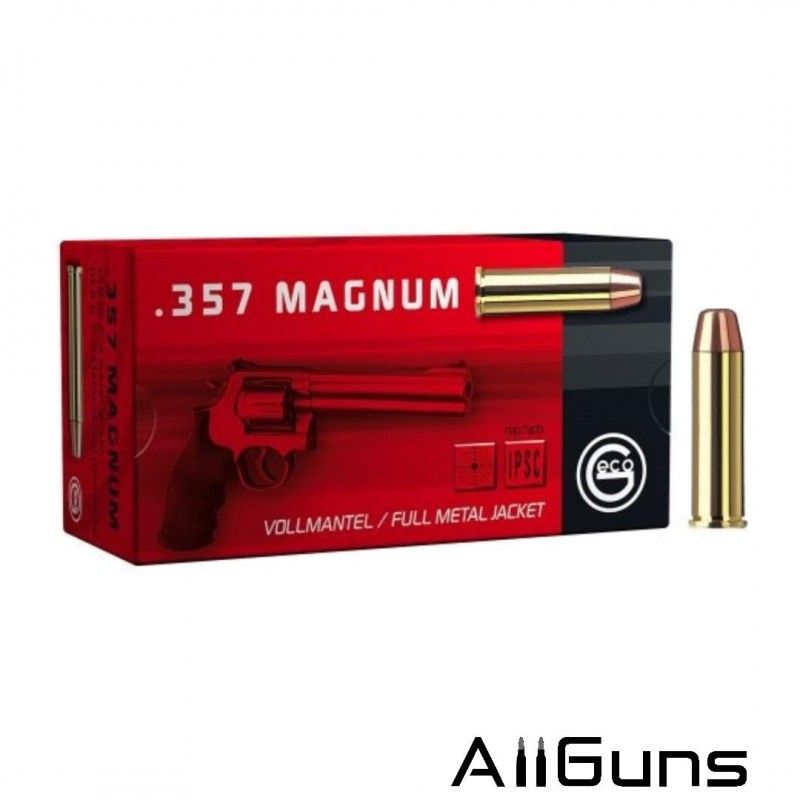 Geco .357 Magnum FMJ - 50 Cartouches Geco - 1