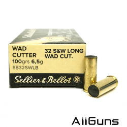 Sellier & Bellot .32 S&W WC - 50 Cartouches Sellier & Bellot - 1