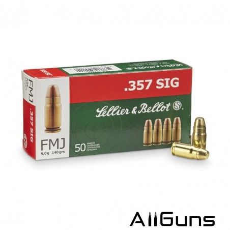 Sellier & Bellot .357 SIG FMJ - 50 Cartouches Sellier & Bellot - 1