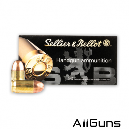 Sellier & Bellot .45 GAP FMJ - 50 Cartouches Sellier & Bellot - 1