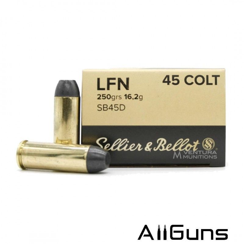 Sellier & Bellot .45 Colt LFN - 50 Cartouches Sellier & Bellot - 1