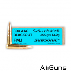 Sellier & Bellot .300 ACC Blackout FMJ - 20 Cartouches Sellier & Bellot - 1