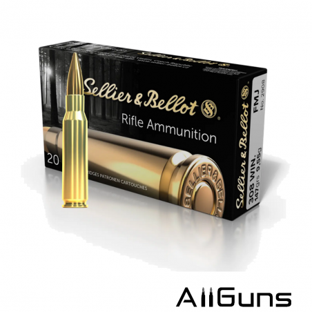 Sellier & Bellot .308 Winchester FMJ - 20 Cartouches Sellier & Bellot - 1