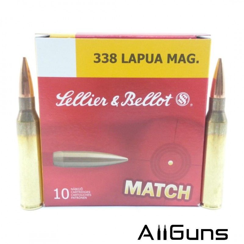 Sellier & Bellot .338 Lapua Magnum HPBT - 10 Cartouches Sellier & Bellot - 1