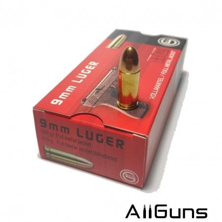 Geco 9x19mm FMJ - 50 cartouches Geco - 1