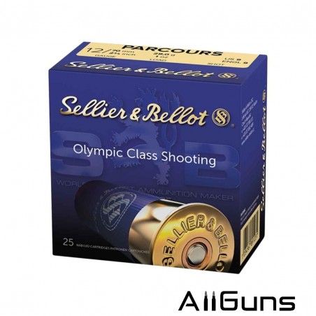 Sellier & Bellot 12/70 Parcours - 25 Cartouches Sellier & Bellot - 1
