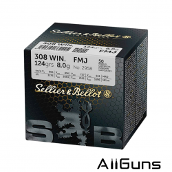 Sellier & Bellot .308 Winchester FMJ - 50 Cartouches Sellier & Bellot - 1