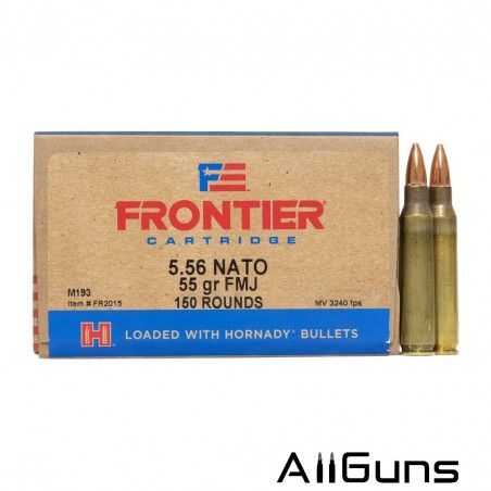 Hornady Frontier 5.56x45mm Nato FMJ - 150 Cartouches Hornady - 1