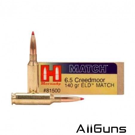 Hornady Ammo 6.5 Creedmoor ELD Match - 20 Cartouches Hornady - 1