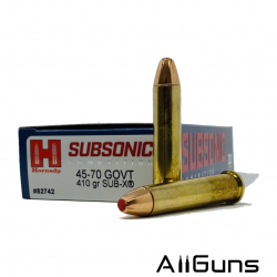 Hornady Ammo .45-70 Governement Sub-X - 20 Cartouches Hornady - 1