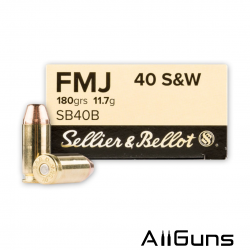 Sellier & Bellot .40 S&W FMJ - 50 Cartouches Sellier & Bellot - 1