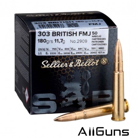 Sellier & Bellot .303 British FMJ - 50 Cartouches Sellier & Bellot - 1