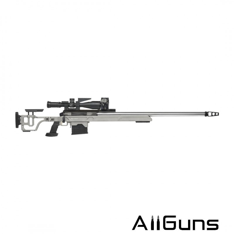 Victrix Throne V .408 Cheytac 38" Dark Grey with Silver Metallic Victrix Armaments - 1