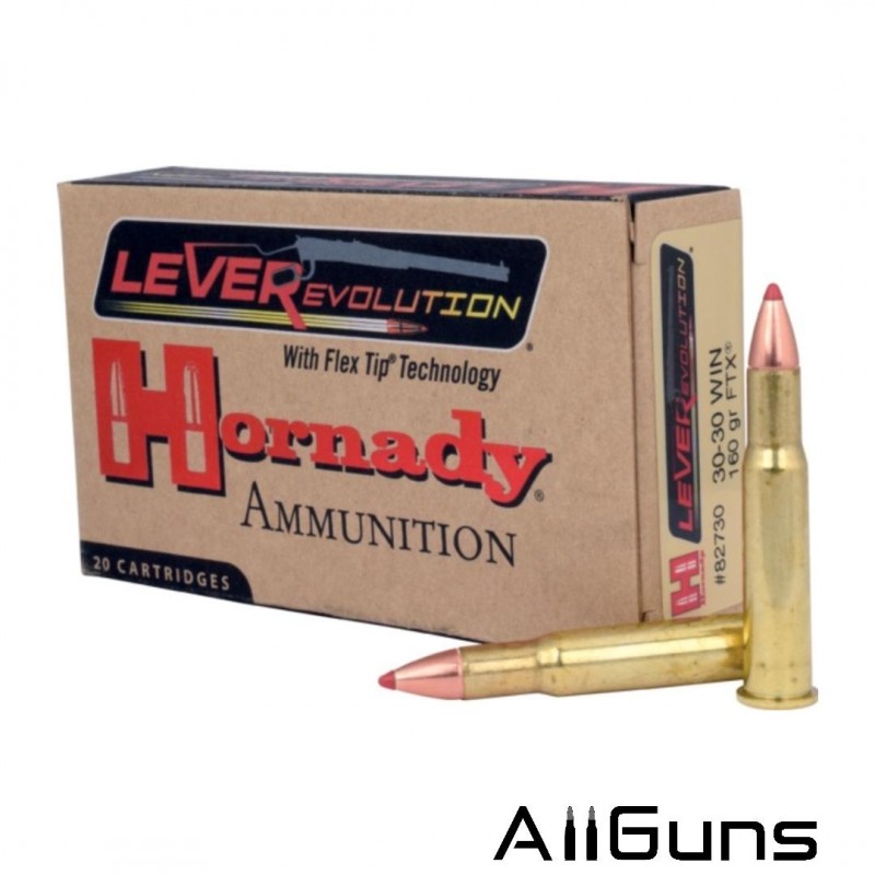 Hornady LEVERevolution .30-30 Winchester FTX - 20 Cartouches Hornady - 1