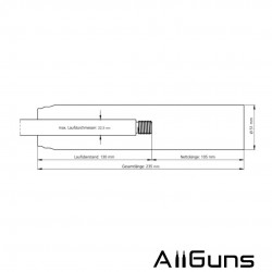 Era Silencer SOB2S-043A Silencieux SOB 2S Era Loc UNEF Calibre .30 Era Silencer - 3
