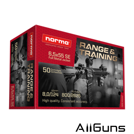 Norma .30-06 springfield RANGE & TRAINING "FMJ" - 50 Cartouches Norma - 1